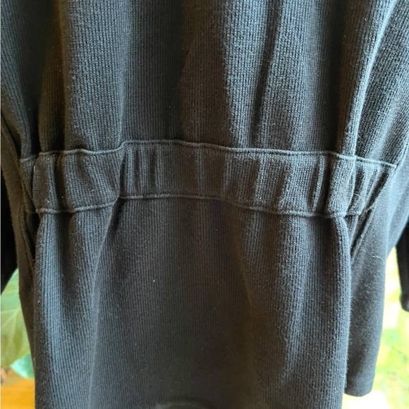 BOB MACKIE Wearable Art Black Sweater Zip Jacket Peacock Thunderbird Phoenix 3X - Picture 5 of 7